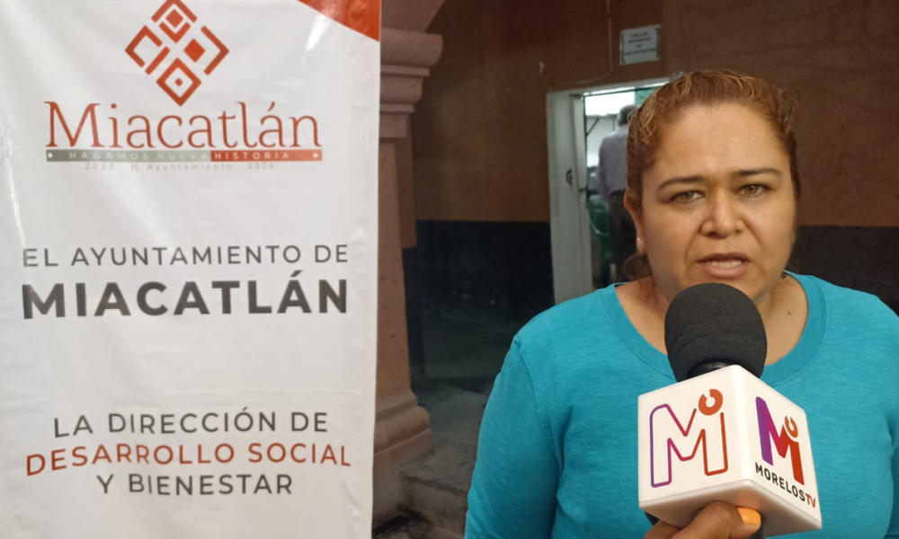 El 18 y 19 de mayo en Miacatlán se llevará a cabo el registro vehicular público. Lucero García Cortés, directora de Desarrollo Social de Miacatlán