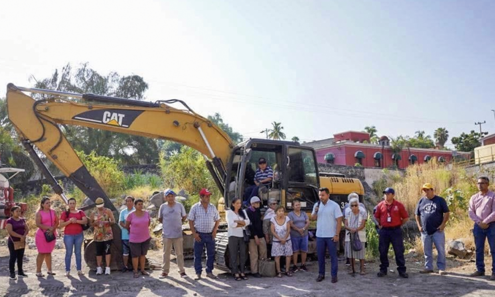 El municipio de Xochitepec finalizó los trabajos de desazolve de los ríos Apatlaco y Tetlama