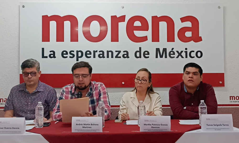 Rechazan integrantes del partido MORENA reforma electoral sobre grupo vulnerables ya que consideran que violentan los derechos humanos de este sector de la población