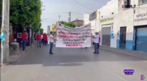 Trabajadores sindicalizados salieron a las calles para demandar mejores derechos laborales