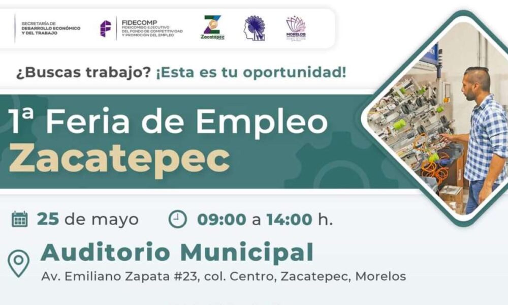 Ferias del empleo en Morelos: Oportunidades laborales y crecimiento económico