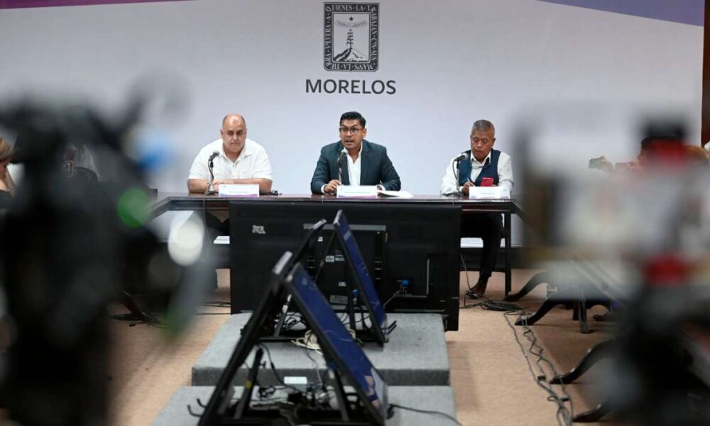 Autoridades de Morelos hacen un llamado a diputados para aprobar ampliación presupuestal y solucionar la falta de documentación vehicular