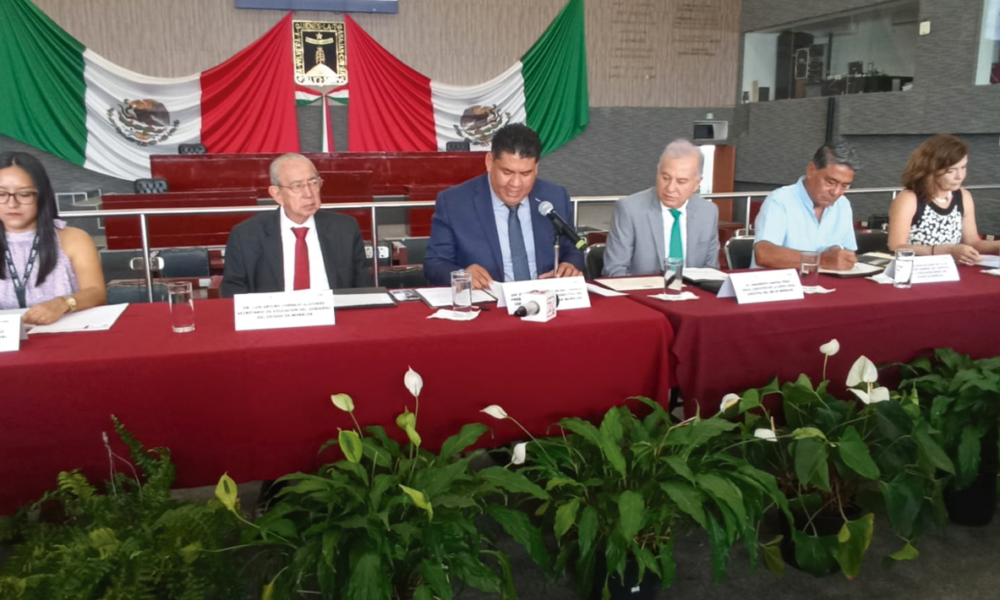 Presentan la “Declaratoria del 12º Parlamento de las Niñas y Niños de México 2023” en el congreso del estado de Morelos