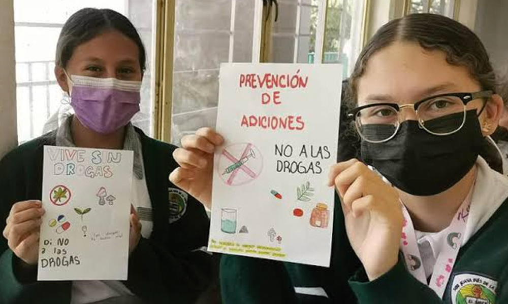 El Próximo sábado 17 de junio estudiantes de secundaria, bachillerato y universidad participarán en la campaña nacional “Si drogas te dañas” con distintas actividades para la prevención de adicciones