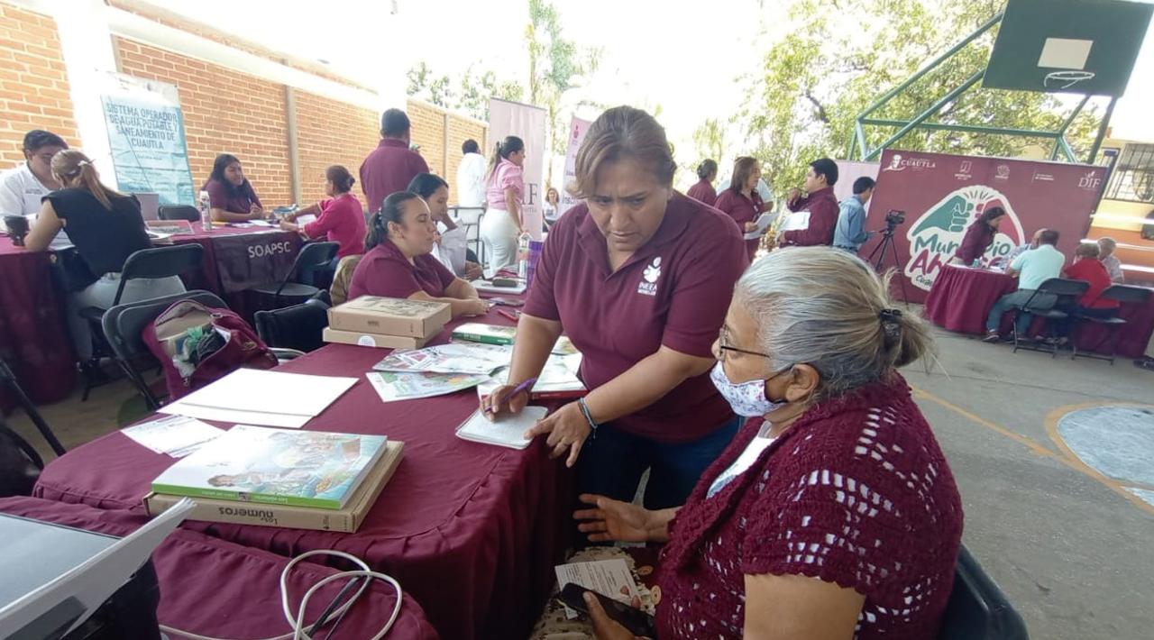 A través de alianza, el Instituto Estatal para la Educación de los Adultos y DIF Cuautla, pretenden revertir cifra de 25 mil personas en rezago educativo en este municipio