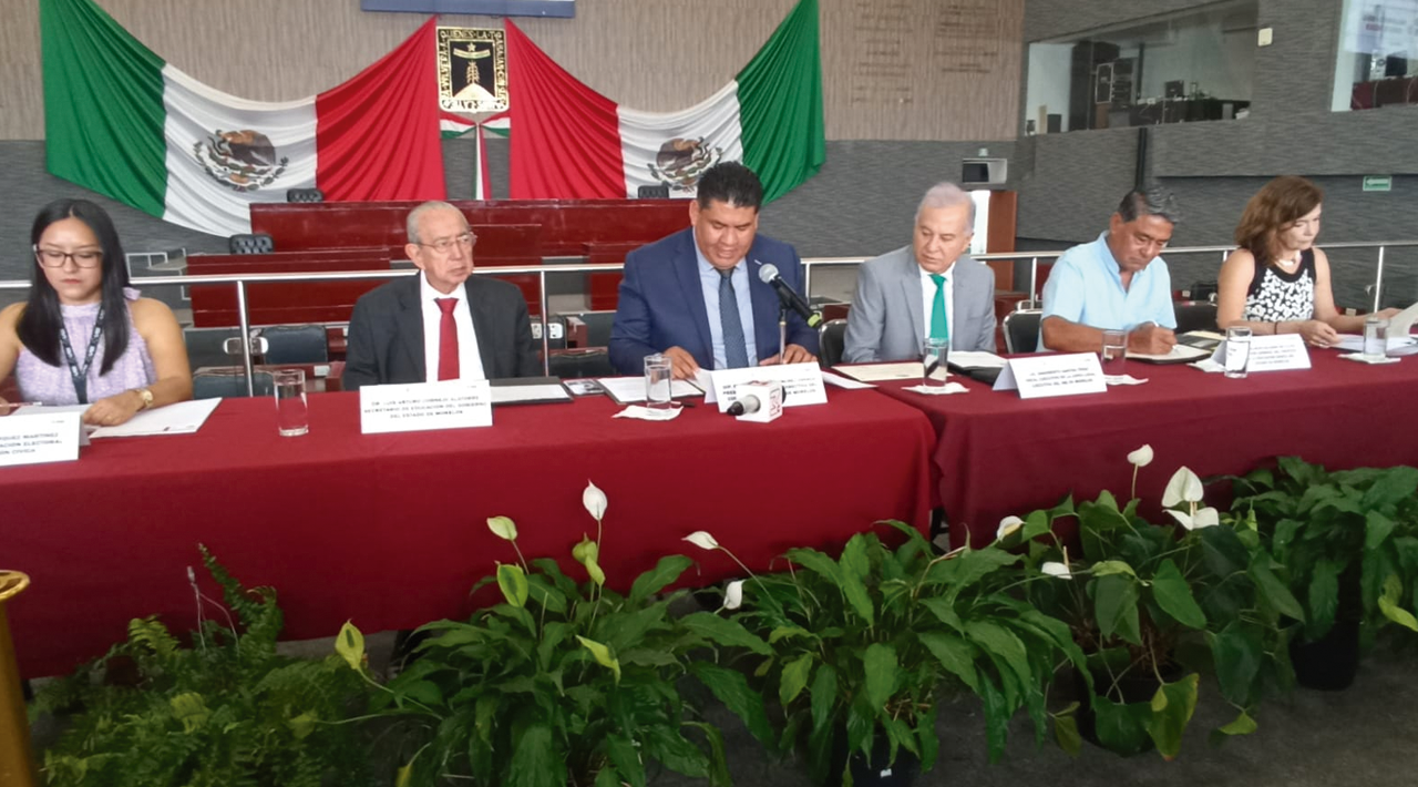 Presentan la “Declaratoria del 12º Parlamento de las Niñas y Niños de México 2023” en el congreso del estado de Morelos