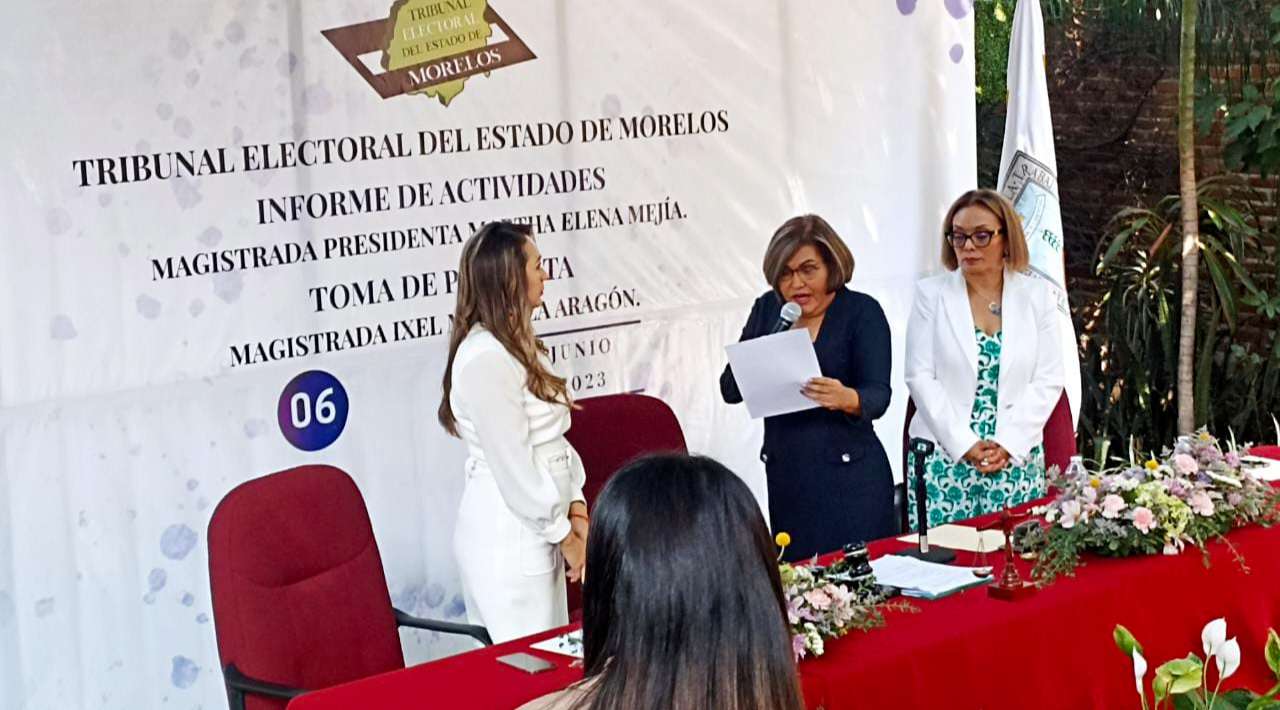 Compromiso con la justicia y la democracia: La nueva presidenta del Tribunal Estatal Electoral de Morelos asume su cargo