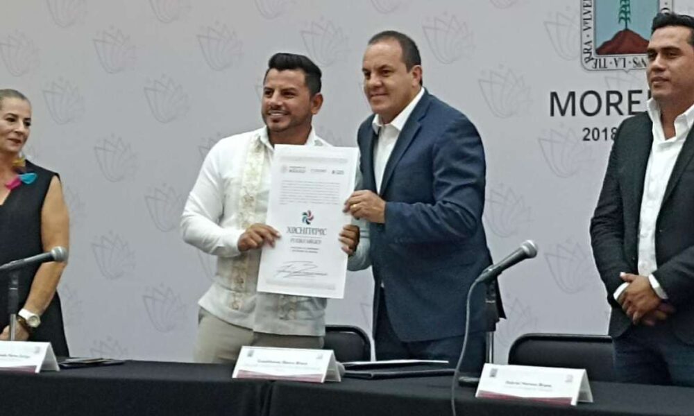 Entregó el gobernador Cuauhtémoc Blanco Bravo los títulos de “Pueblos Mágicos” a Xochitepec y Tlaltizapán