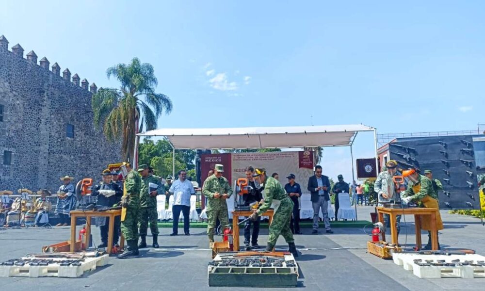 Campaña de canje de armas 2023 en Morelos: Un esfuerzo conjunto para combatir la delincuencia