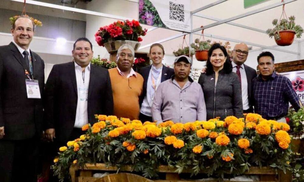 Impulsan industria de plantas ornamentales en Morelos en la feria “Ornamental Plants & Flowers México 2023”