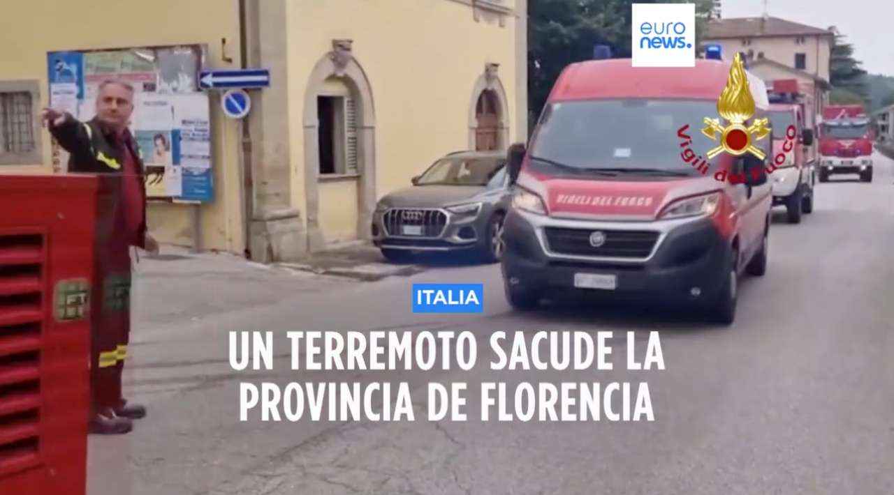 Un terremoto sacude el centro de Italia