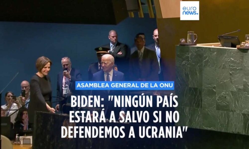 Joe Biden lanza fuertes declaraciones sobre la guerra entre Rusia y Ucrania