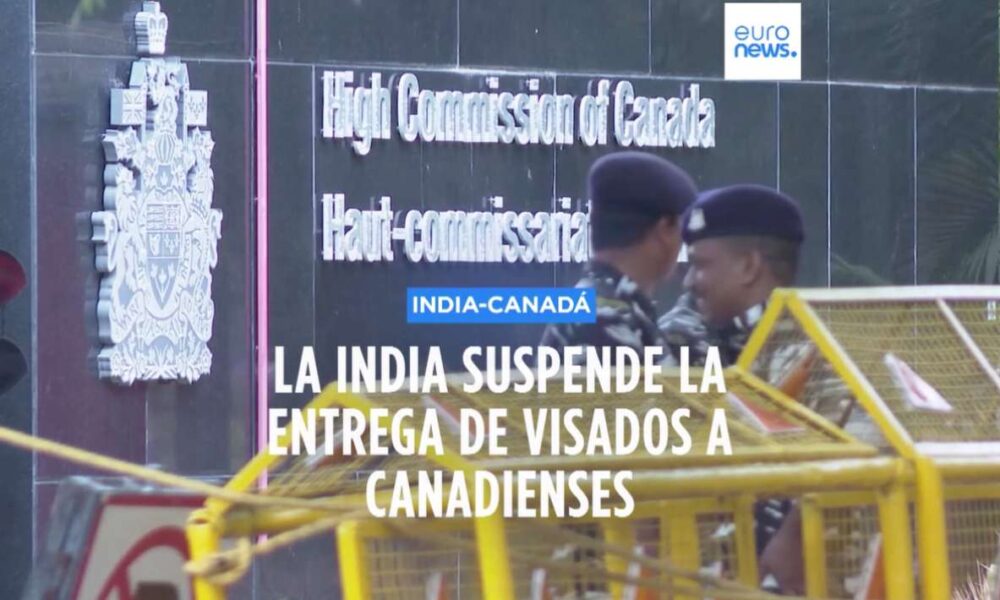 La India anuncia suspensión de visas a canadienses