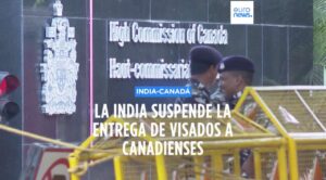 La India anuncia suspensión de visas a canadienses