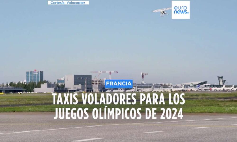 Paris apostará por los taxis voladores