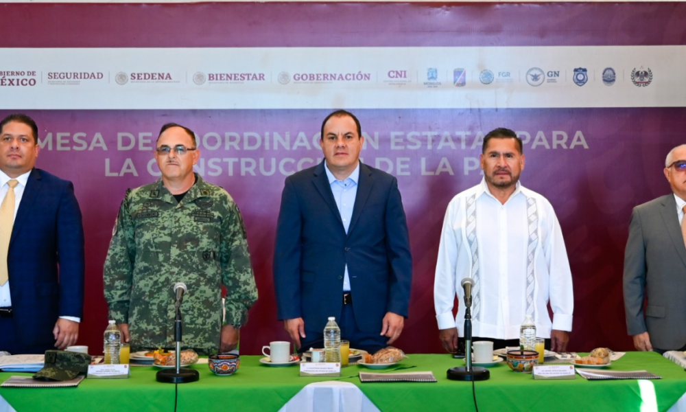 Fortaleciendo la Seguridad en Morelos: Compromiso y Cooperación en la Mesa de Coordinación Estatal