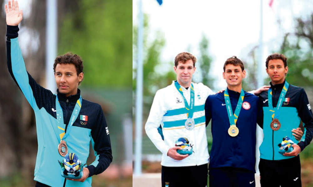 Morelense Paulo Strehlke Delgado, Medallista de Plata en Aguas Abiertas en los Juegos Panamericanos Santiago 2023