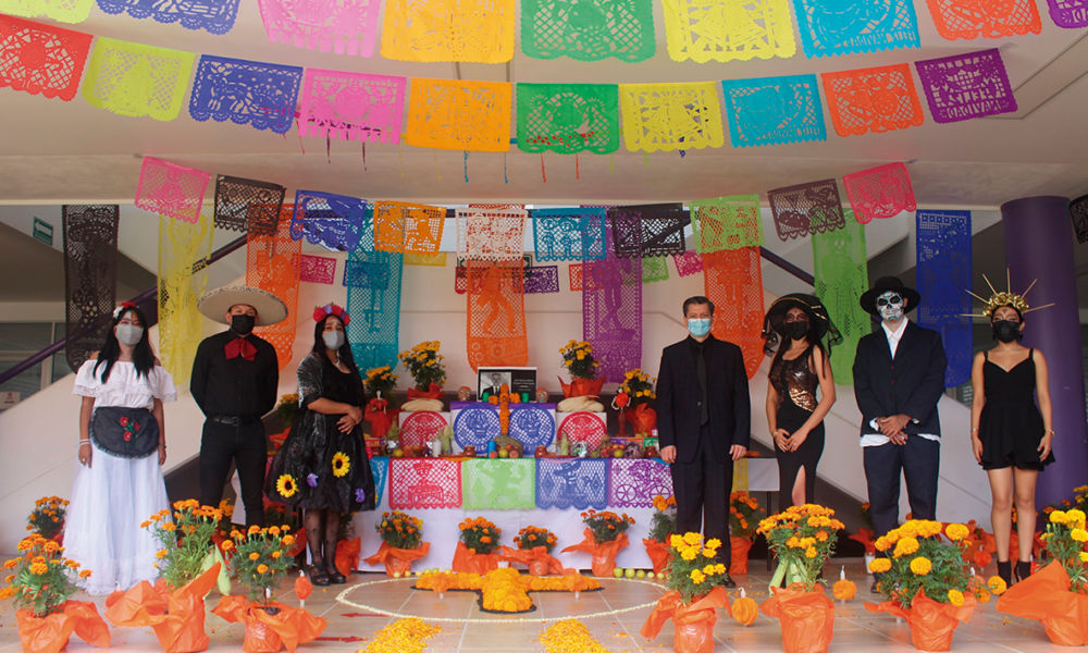 La Universidad Politécnica de Morelos Celebra la Octava Edición del Festival de Almas en Honor al Día de Muertos