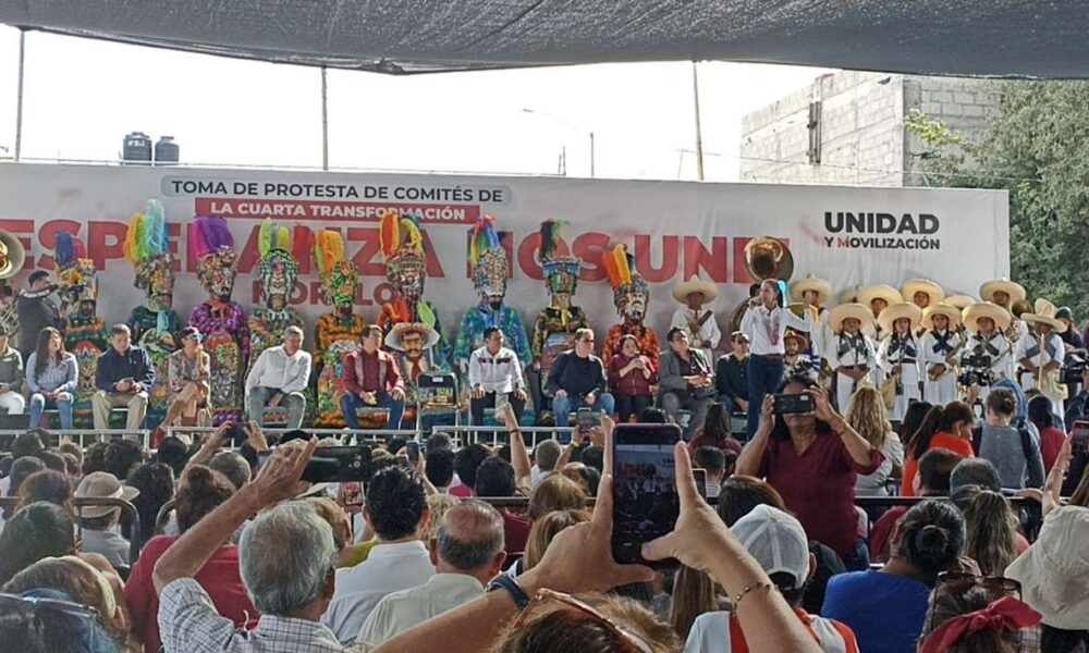 Claudia Sheinbaum Pardo fortalece unidad en su gira por Morelos