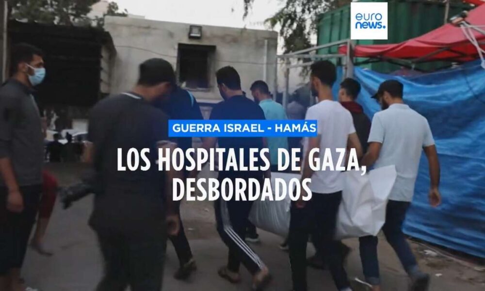 Tensa crisis humanitaria en Gaza: Hospitales desbordados y suministros agotados