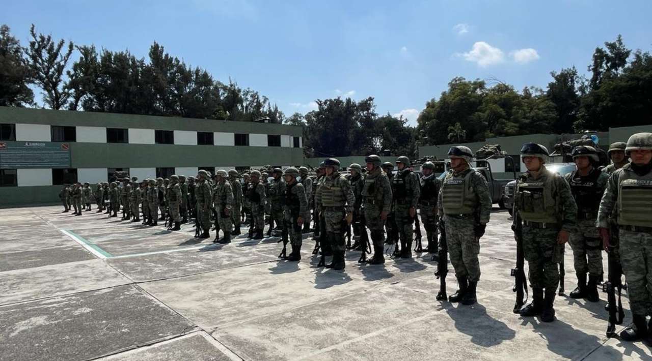 Refuerzo de 200 Efectivos del Ejército en Morelos para la Seguridad Pública