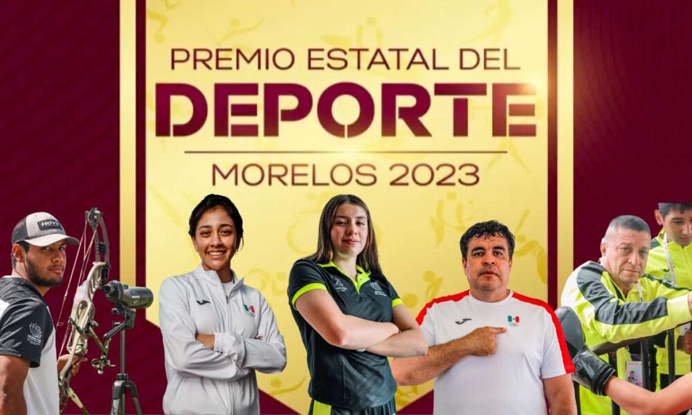 Designan ganadores del Premio Estatal del Deporte 2023