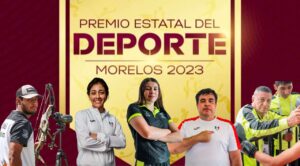 Designan ganadores del Premio Estatal del Deporte 2023