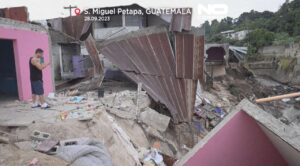 Lluvias provocan muertes en Guatemala