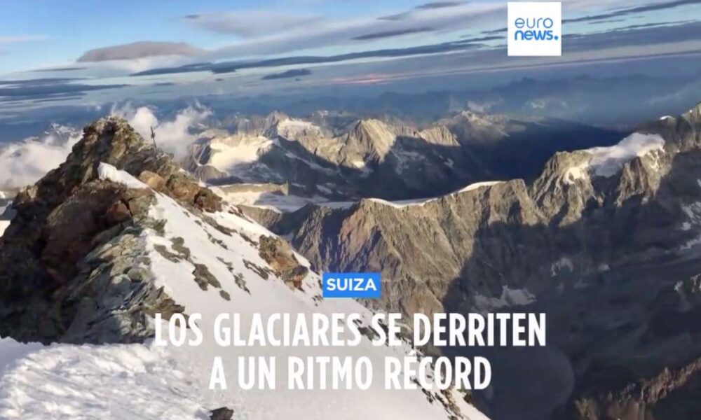 Suiza está perdiendo sus glaciares