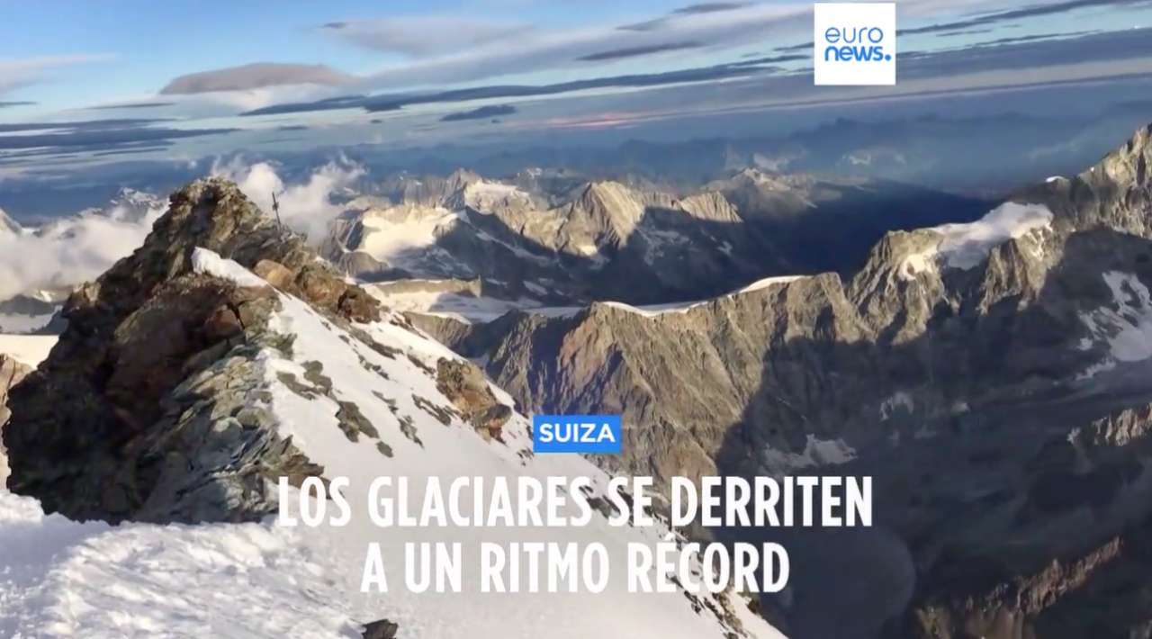 Suiza está perdiendo sus glaciares