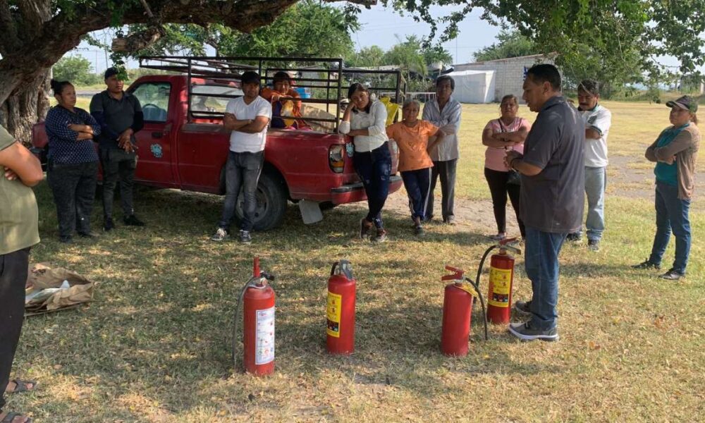 Capacitación en Uso de Extintores para Vendedores de Pirotecnia en Xoxocotla