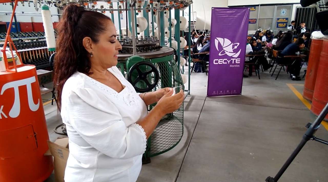 Empresas textiles en Morelos se han aliado con el CECYTE para formar a 700 técnicos en sistemas de manufactura textil