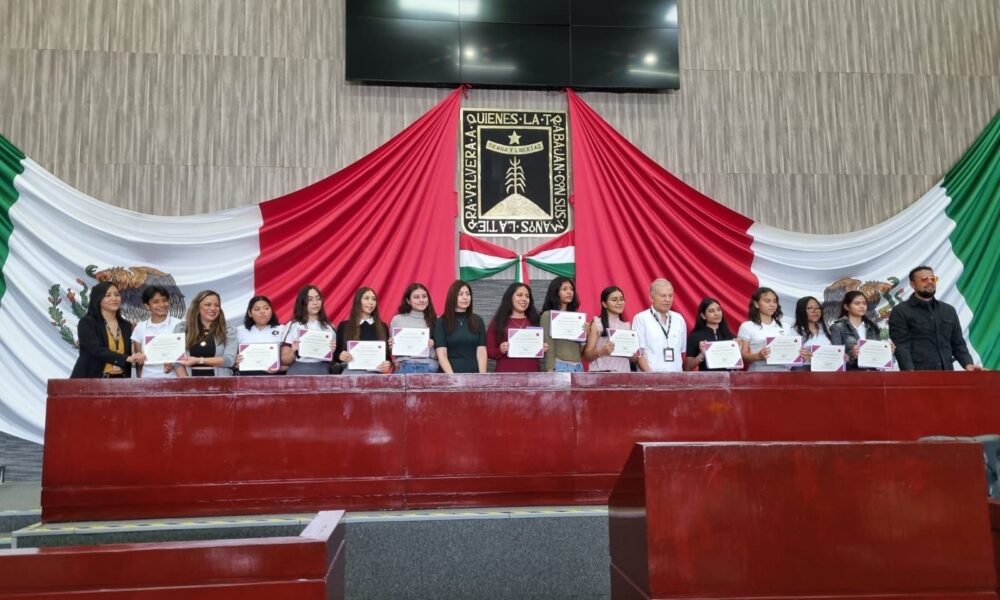 Reconocen la COEVIM y el INE la labor de mujeres jóvenes en la prevención de la violencia