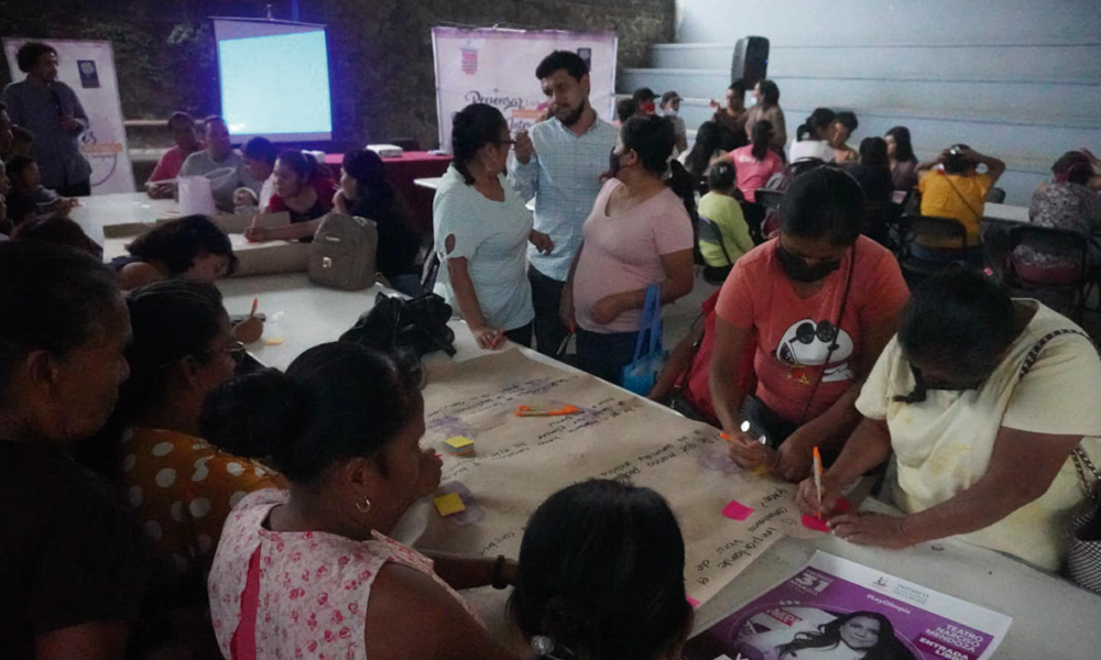 En foros y talleres con mujeres de Tetelcingo, la asociación civil “Creativería Social”, analizará el respeto a sus derechos políticos