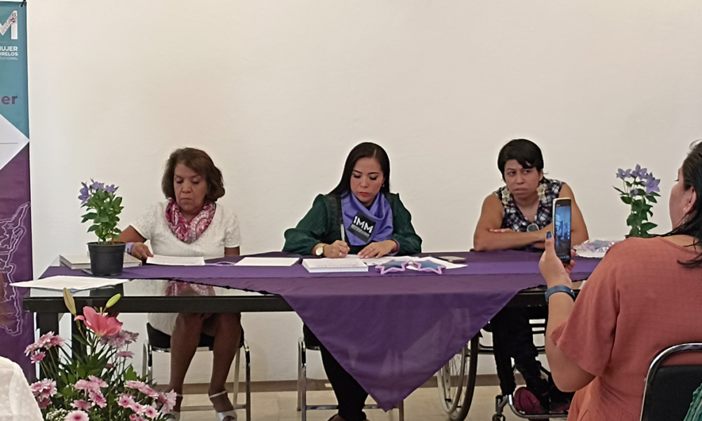 Presidenta del IMM, pide Informe sobre trabajo de Comisión de Feminicidios en Morelos