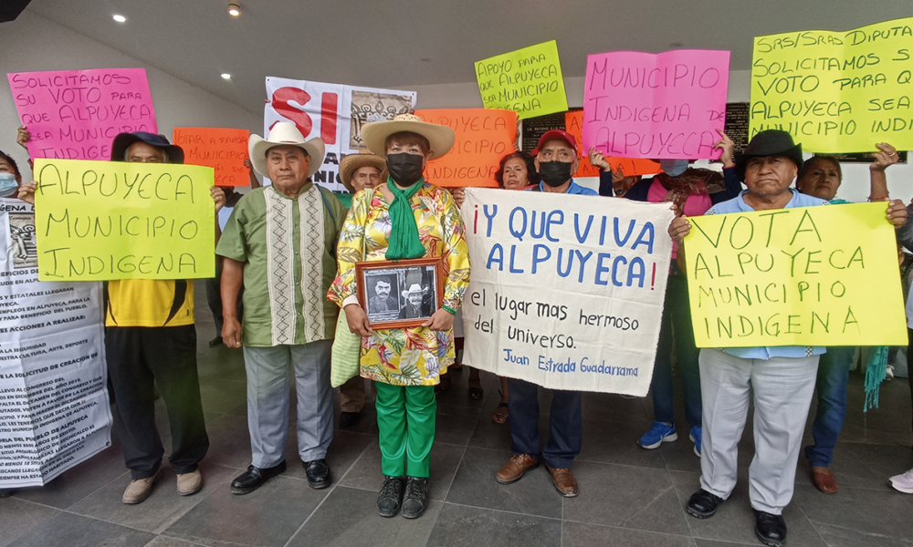 Exigen habitantes de Alpuyeca al Congreso de Morelos que se concrete la creación de esta comunidad como municipio indígena