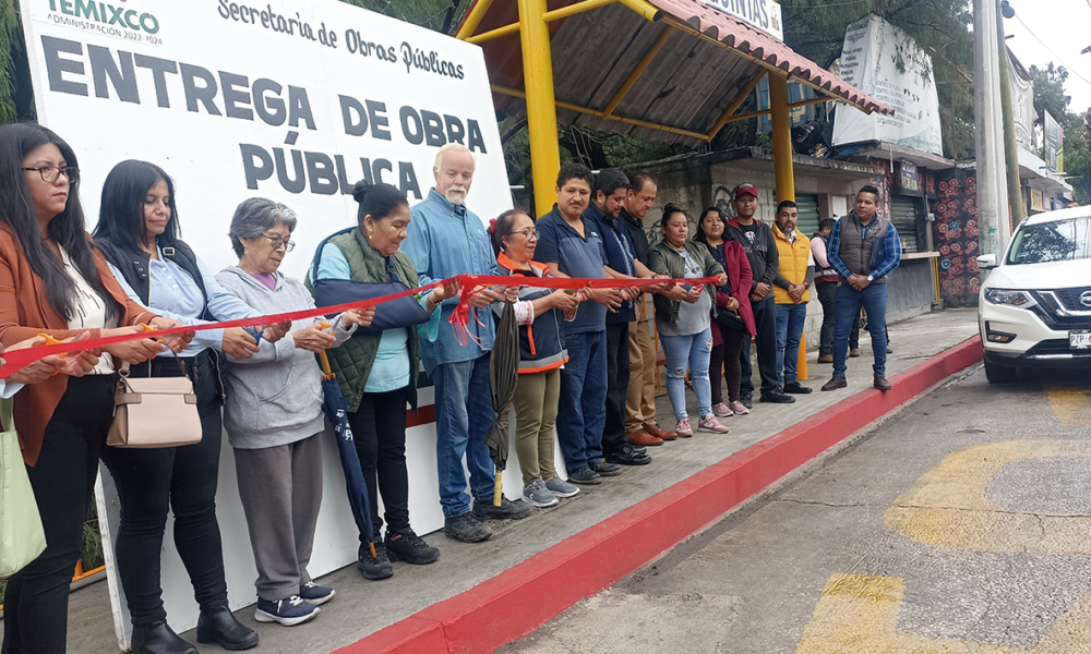 Con recursos de los tres órdenes de gobierno en Temixco, este 2023 se llevaron a cabo a 96 obras públicas