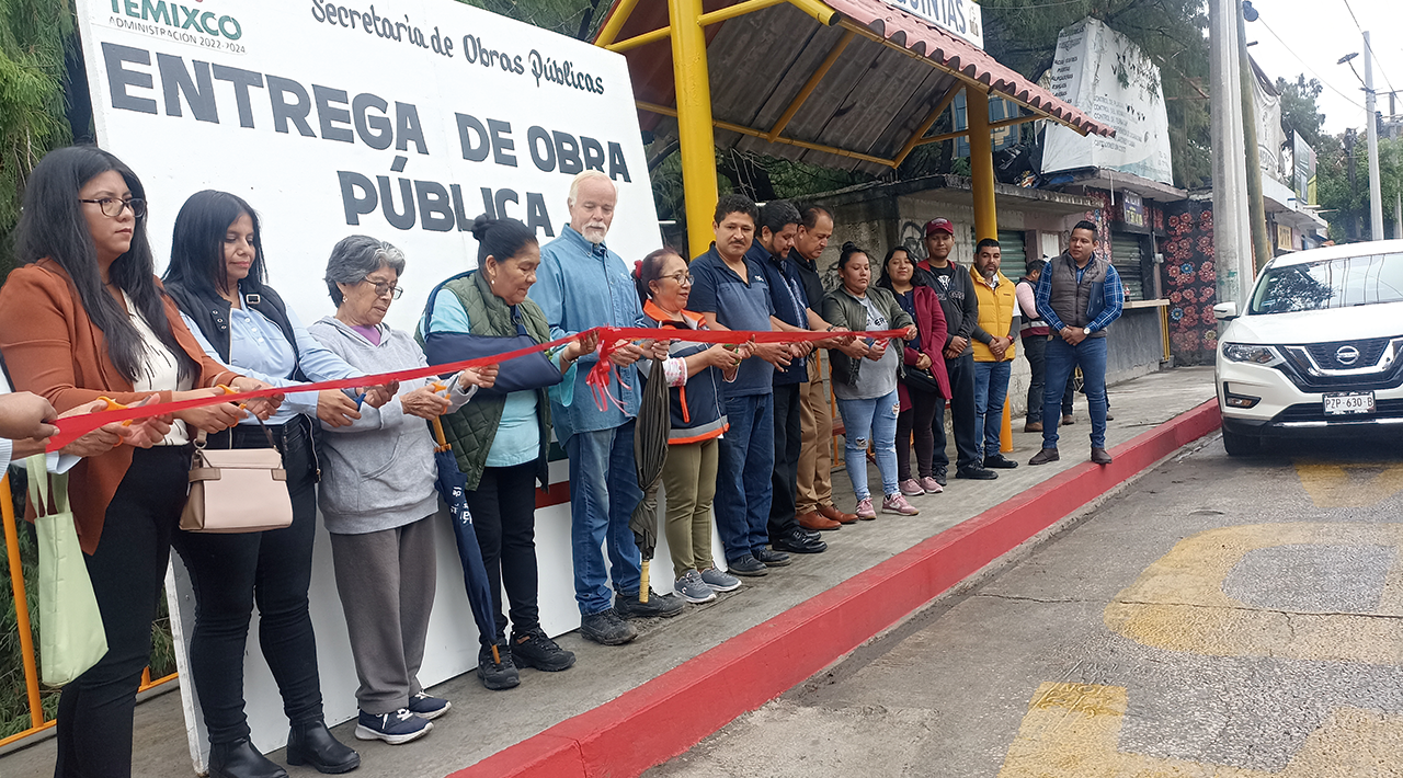 Con recursos de los tres órdenes de gobierno en Temixco, este 2023 se llevaron a cabo a 96 obras públicas