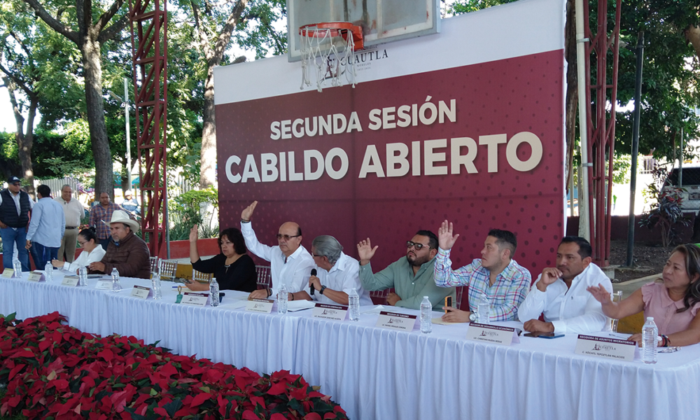 En sesión pública de Cabildo en Cuautla, ayudantes municipales solicitan obras para 2024; se analizarán peticiones