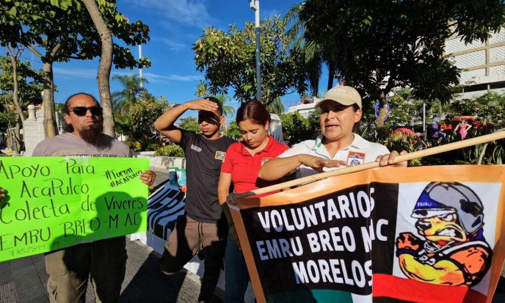 Asociaciones de Rescatistas de Cuautla y Ayala Inician Colecta de Víveres y Medicinas para Damnificados por Huracán Otis en Acapulco