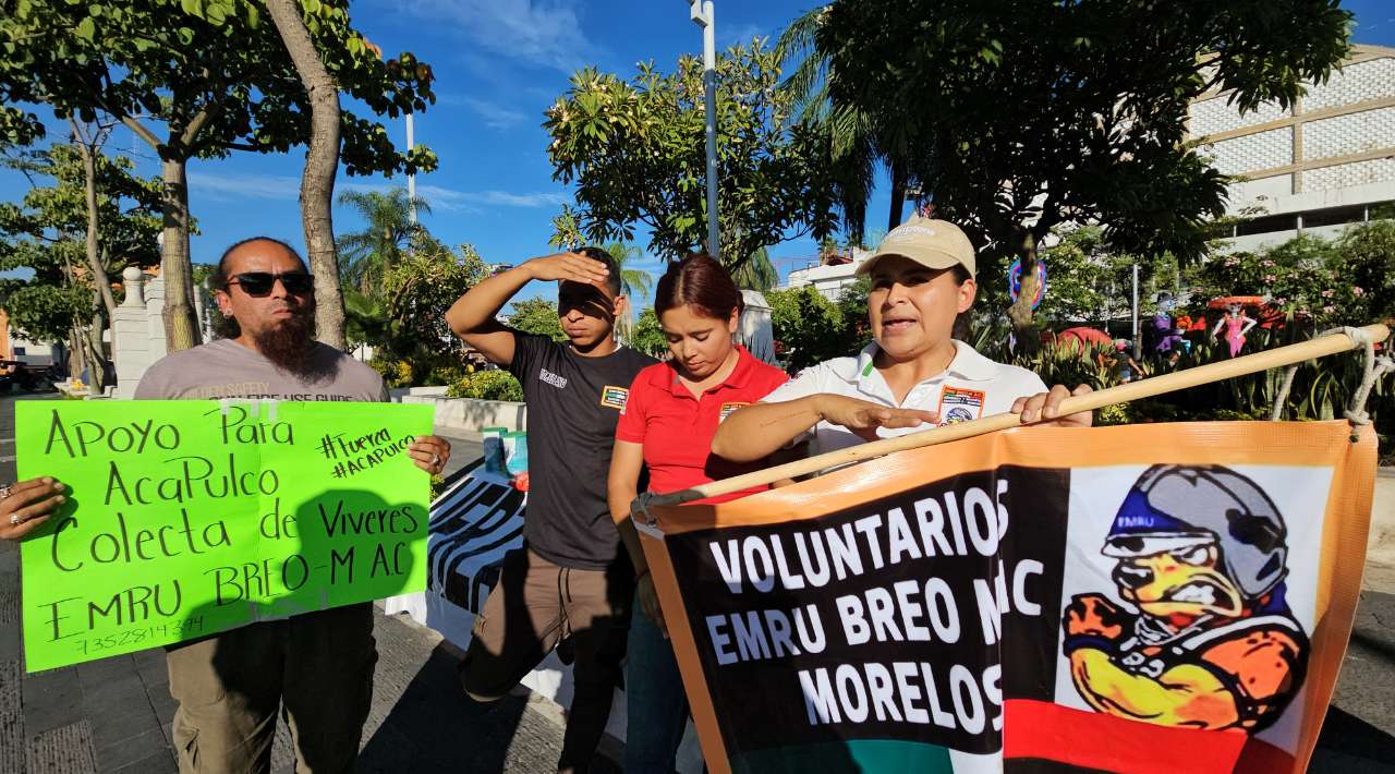 Asociaciones de Rescatistas de Cuautla y Ayala Inician Colecta de Víveres y Medicinas para Damnificados por Huracán Otis en Acapulco