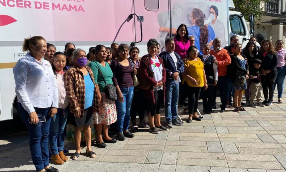 Unidades Móviles Detectan Cáncer de Mama y Cuello Uterino en Plaza de Ayala, Morelos