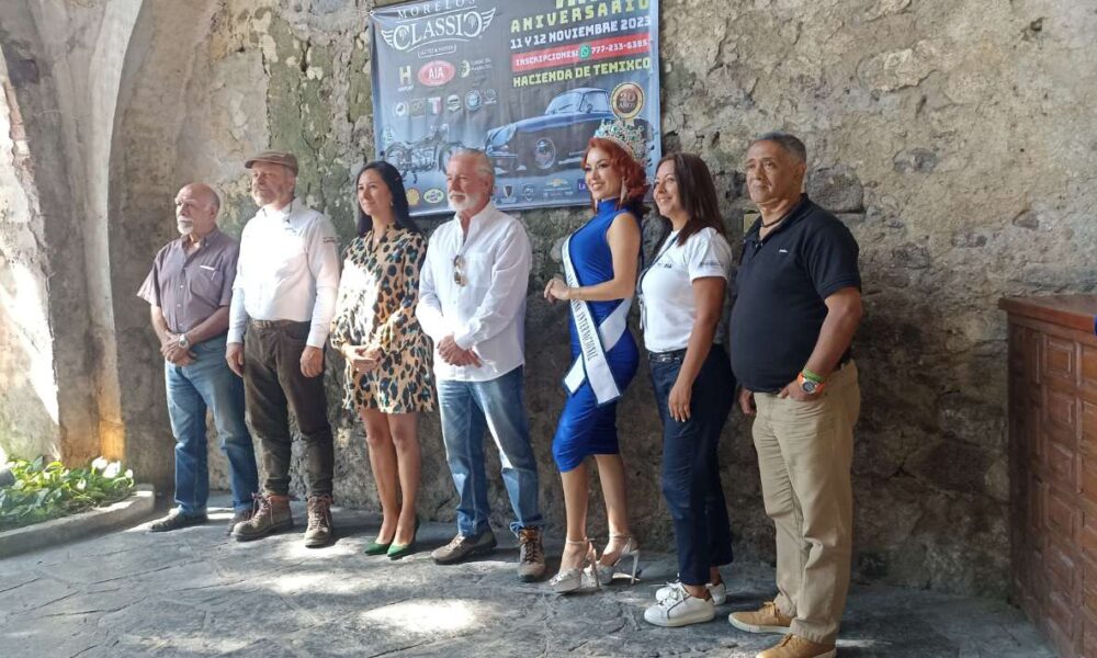 Exhibición de Autos Clásicos en la Hacienda de Temixco: Morelos Clasic 2023