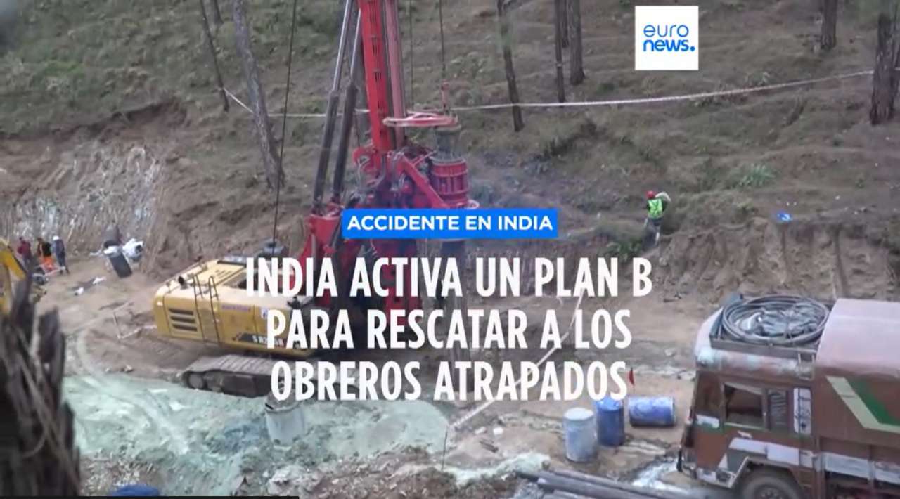 Rescate en túnel de la India: Plan B activo para liberar a obreros atrapados