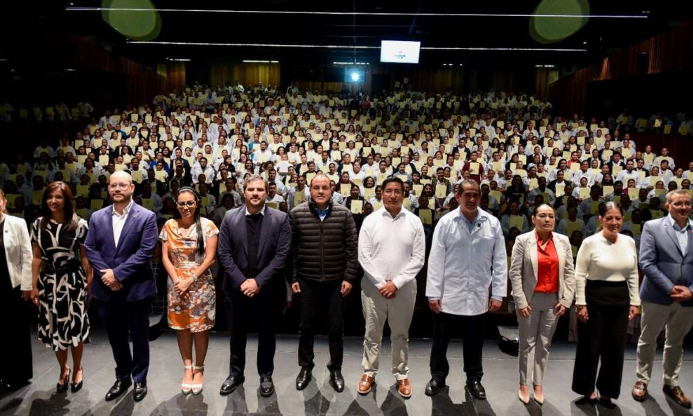 Formalizan basificación de más de 700 trabajadores de salud en Morelos con el IMSS-Bienestar