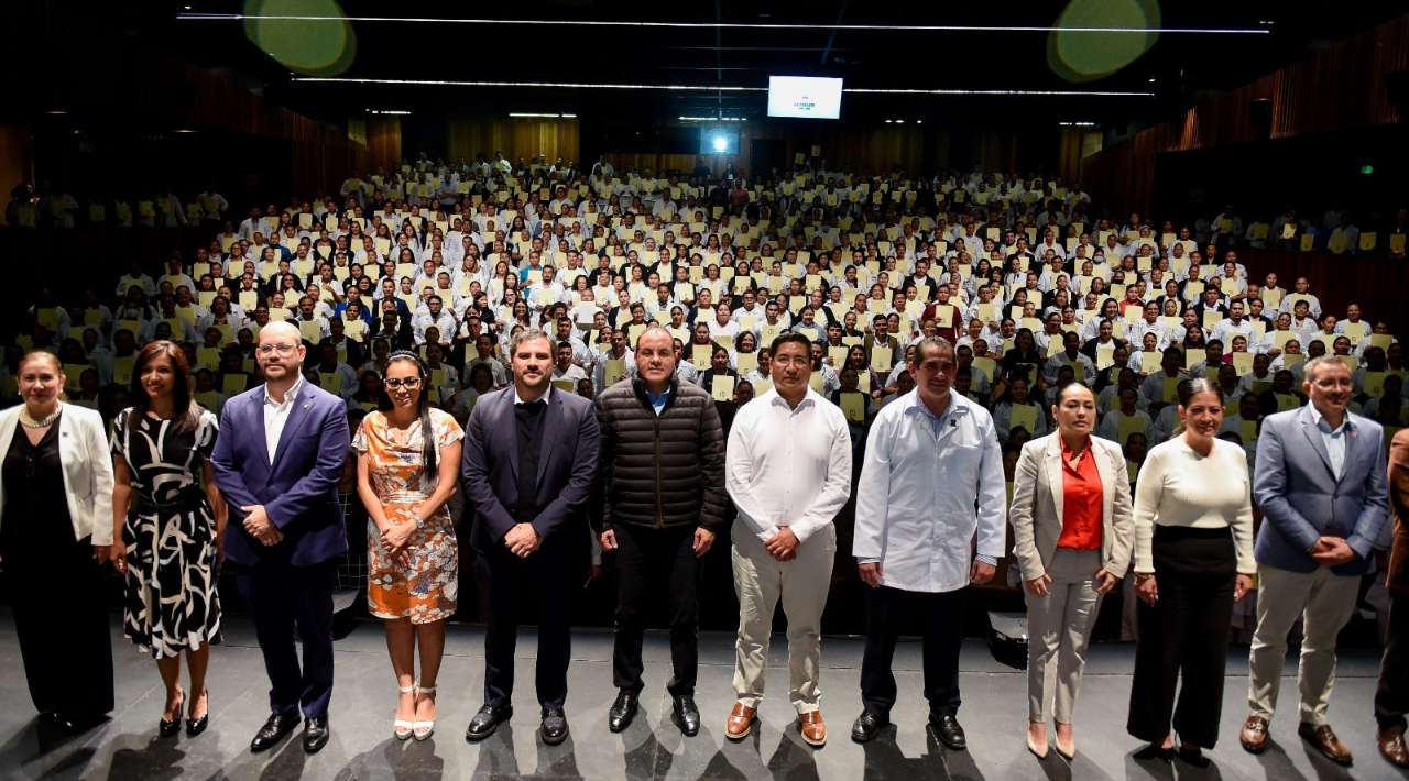 Formalizan basificación de más de 700 trabajadores de salud en Morelos con el IMSS-Bienestar