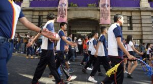 Conmemoración Histórica: Desfile Deportivo por el 113 Aniversario de la Revolución Mexicana en Cuernavaca