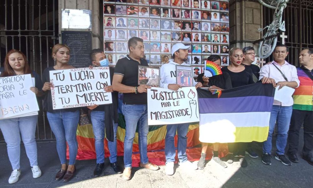 Comunidad LGBTTTIQ+ exige justicia por trágico asesinato de Le Magistrade en Aguascalientes