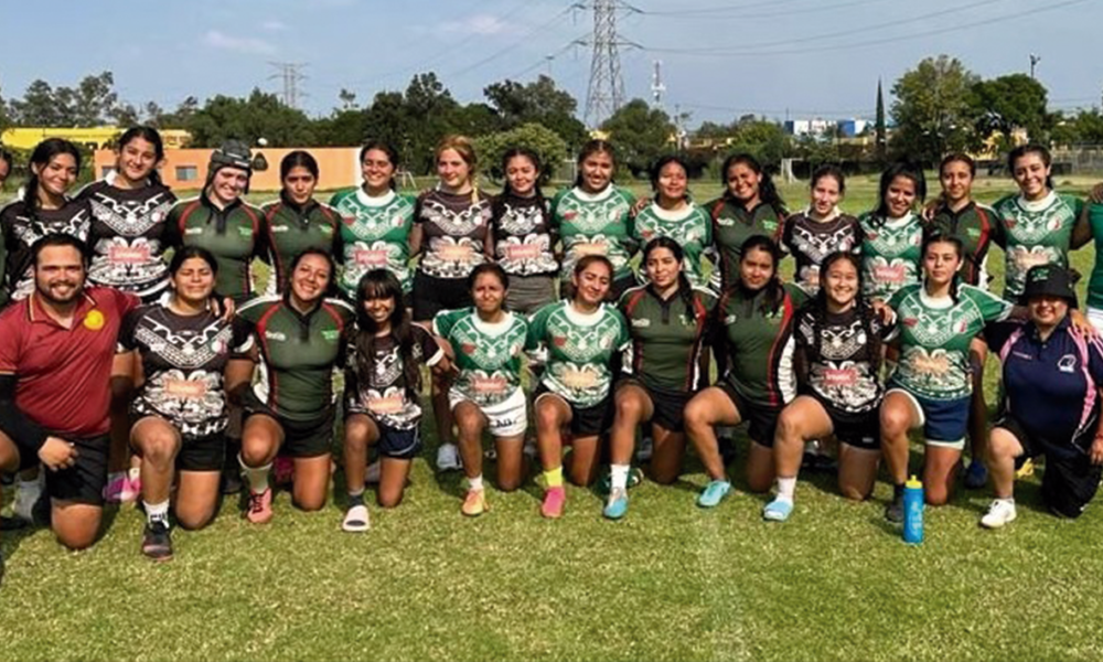 Jugadoras de Tlahuica Rugby Morelos Representarán a México en el Challenge M19 CDMX 2023.