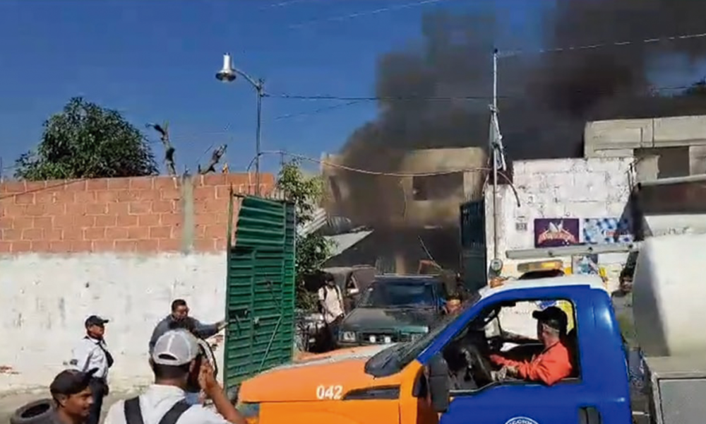 Explota almacén menor de pirotecnia en la colonia Juan Morales de Yecapixtla